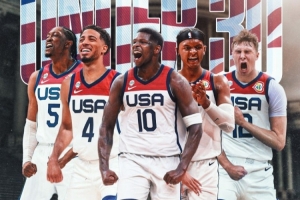 比爾-西蒙斯評2028美國首發(fā)：華子+哈利+杰倫威+弗拉格+班凱羅