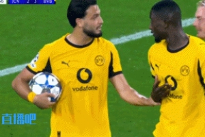 導(dǎo)火索？吉拉西搶點(diǎn)本塞拜尼暴怒，隨后多特2球領(lǐng)先補(bǔ)時(shí)被追平