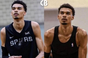 才打兩年NBA??！現(xiàn)在的文班比剛進(jìn)NBA時(shí)壯了不止一圈