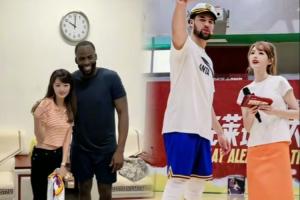 美女勇密小七曬和追夢(mèng)合影：曾經(jīng)的鐵三角 庫(kù)追湯算是齊了！