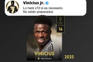 從第2到第16，世體挖墳維尼修斯去年言論：有必要我會(huì)付10倍努力