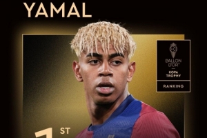 特巴斯：如果亞馬爾是23歲也能獲金球，他太年輕所以給了他科帕獎(jiǎng)