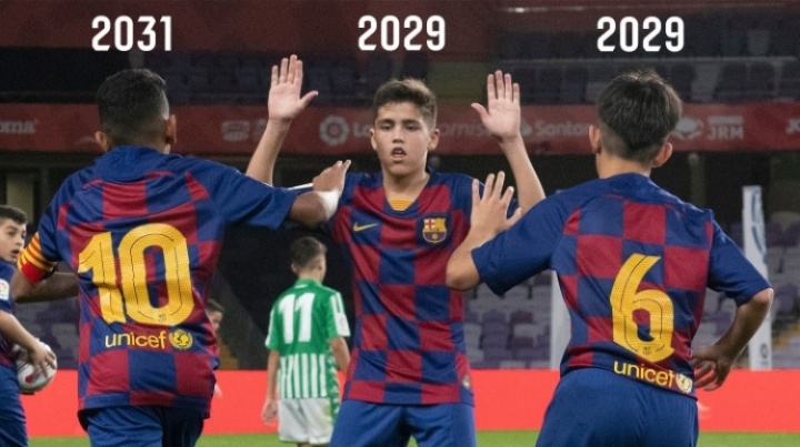 紅藍未來！拉瑪西亞18歲三杰：亞馬爾2031，庫巴西+伯納爾2029