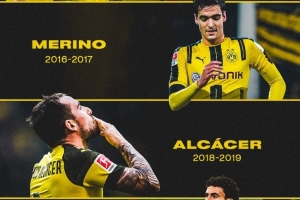 多特官方回顧曾效力球隊(duì)的西班牙球員：梅里諾、巴爾特拉在列