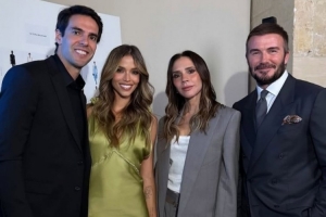 兩大帥哥同框！卡卡社媒曬與貝克漢姆合照，曾在米蘭短暫共事