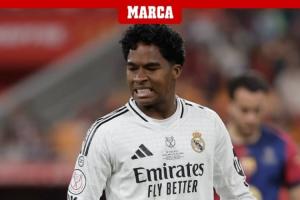 身價(jià)跌至3500萬！19歲恩德里克賽季至今0出場，康復(fù)后4場枯坐替補(bǔ)