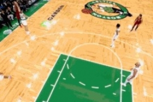 投瘋了！米切爾調(diào)高弧頂三分再中 個人三分球5中5