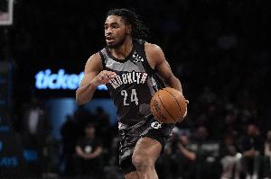 手感冰涼！卡梅隆-托馬斯打滿首節(jié)7投僅1中拿5分 正負值-7