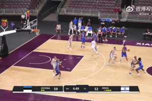 楊瀚森隊(duì)友！阿夫迪亞昨日在國(guó)家隊(duì)利用個(gè)人能力高難度硬解