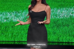 歐冠女主持再度歸來！不得不說這身材和顏值是真符合亞洲審美??