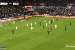 曼城反超！謝爾基直塞，馬爾穆什晃開防守球員小角度破門