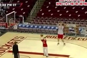 楊瀚森要是能有姚明當(dāng)年這樣的神準(zhǔn)中投，那在NBA就穩(wěn)了！