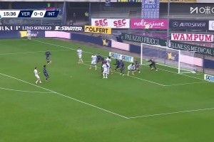 神仙球！恰20角球平抽弧頂，澤林斯基凌空世界波