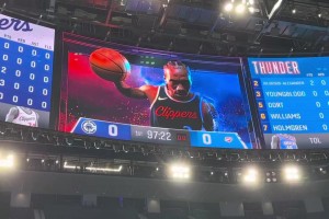 3D全影立體感！快船主場球員的進球特效有多高大上？