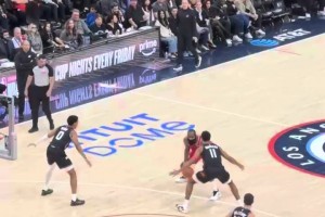 陣容深度還是夠的！喬治和麥凱恩一起進行全場投籃加練！